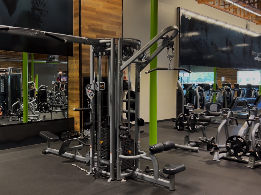 State-of-the-art cable equipment at Bodifi Gym in Idaho Falls. Featuring advanced weight machines, free weights, and resistance training tools, perfect for building muscle and improving fitness